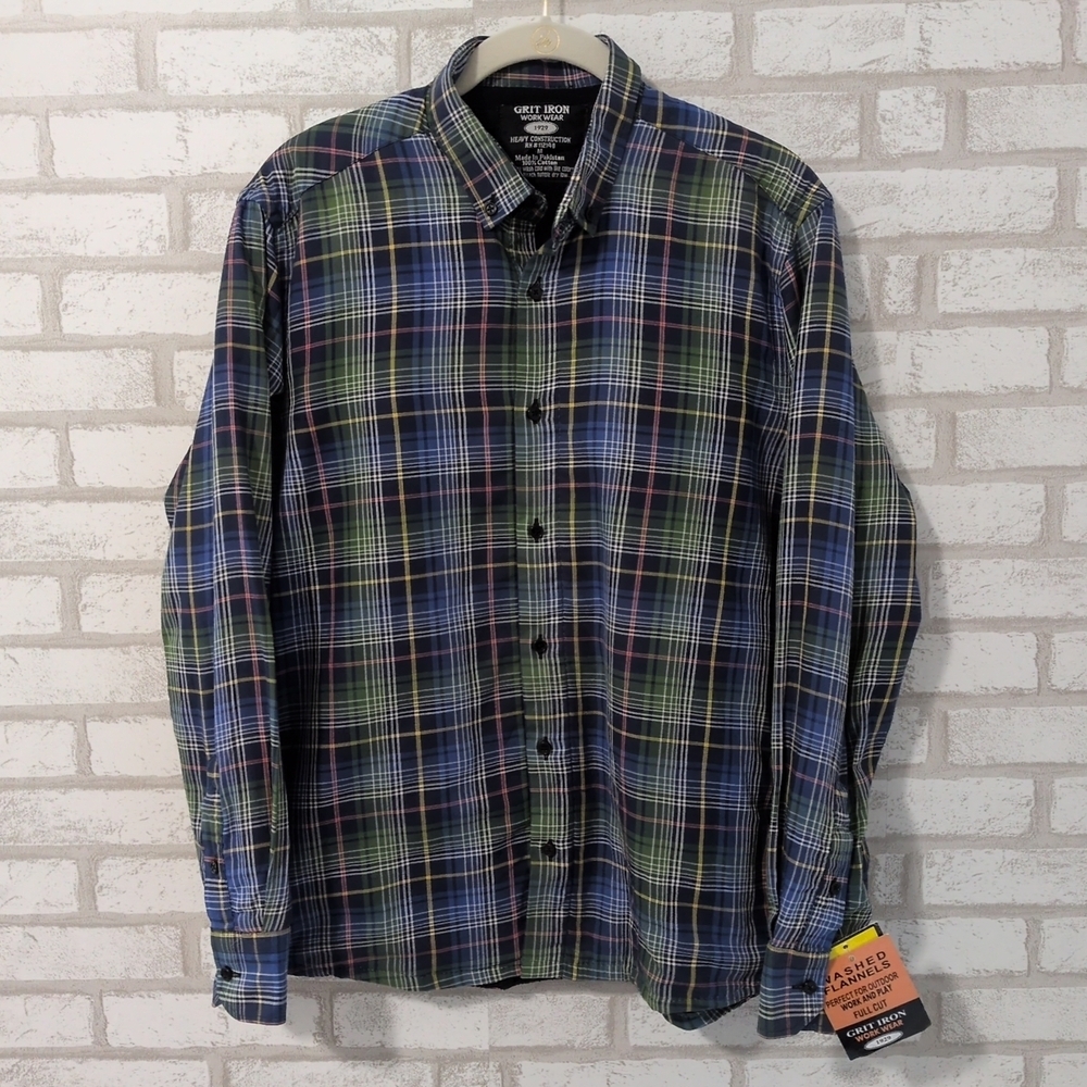 Men's Multicolor Plaid Shirt